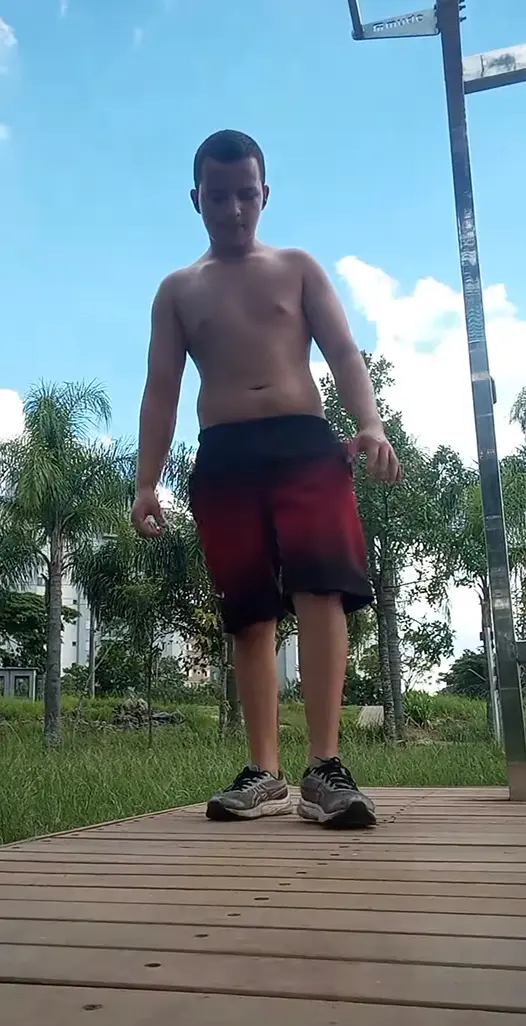 Aluno antes da transformação 2