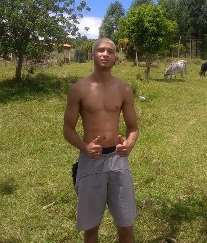 Kleyton Torres antes da transformação